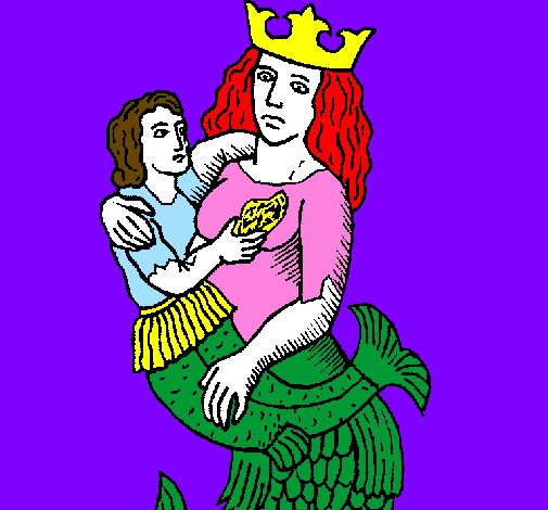 Mother mermaid