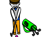 Coloring page Golf II painted byalahna