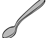Coloring page Spoon painted byCamilla