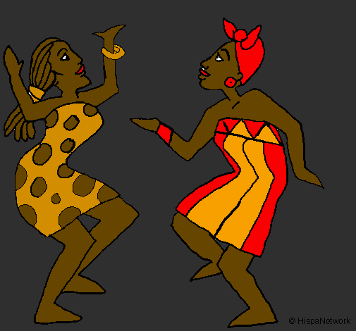 Dancing women