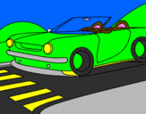 Coloring page Car painted bynavide
