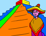 Coloring page Mexico painted bymelanie j.
