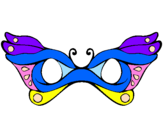 Coloring page Mask painted bygaby