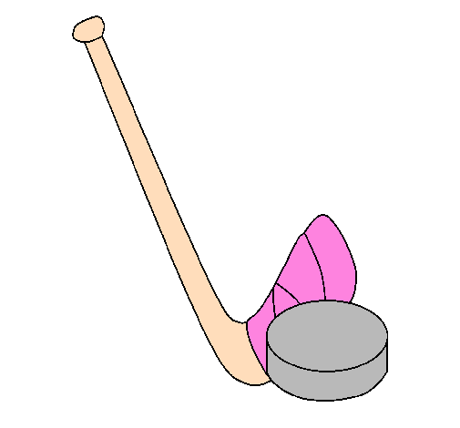 Stick and puck