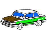 Coloring page Classic car painted bybenjah
