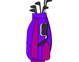 Coloring page Golf club painted bychofitas