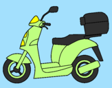 Coloring page Autocycle painted bymichele