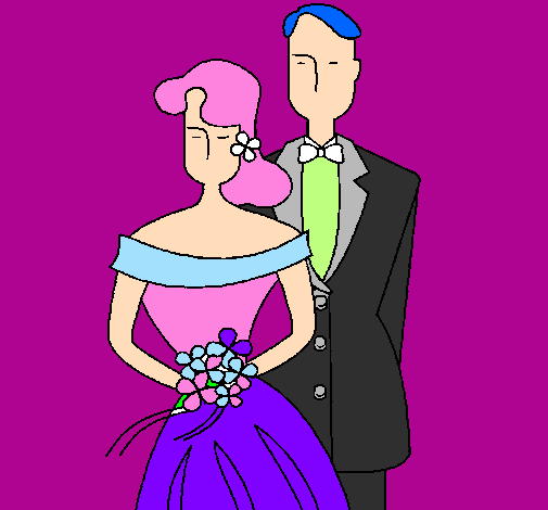 The bride and groom II