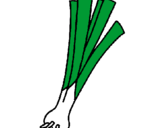 Coloring page celery painted byemily
