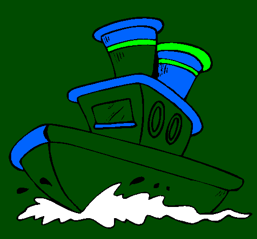 Boat at sea