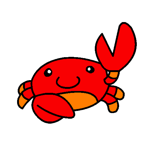 Watercolour the crab