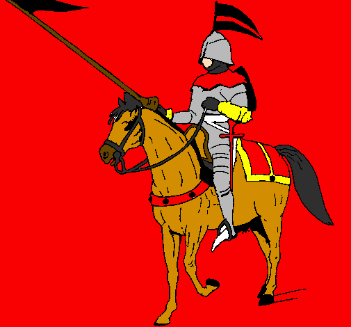 Mounted horseman