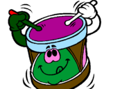 Coloring page Drum painted byivanna@