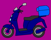 Coloring page Autocycle painted byYASSINE