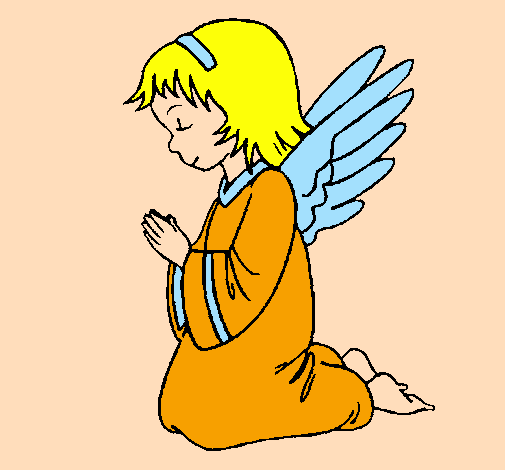 Angel praying
