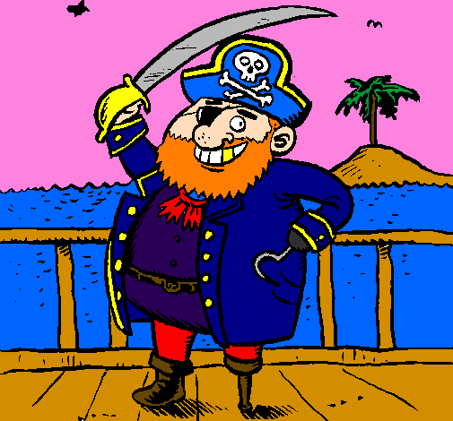 Pirate on deck
