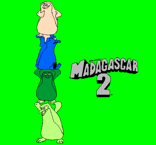 Madagascar 2 Penguins