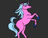 Coloring page Unicorn painted bydavianna2001