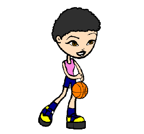 Female basketball player