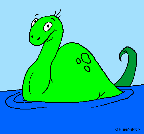 Loch Ness monster's girlfriend