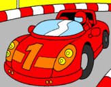 Coloring page Race car painted byBELDEN    LEE