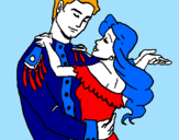 Coloring page Royal dance painted byeroyk;