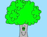 Coloring page Broccoli painted bygabe