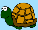 Coloring page Turtle painted bybailey