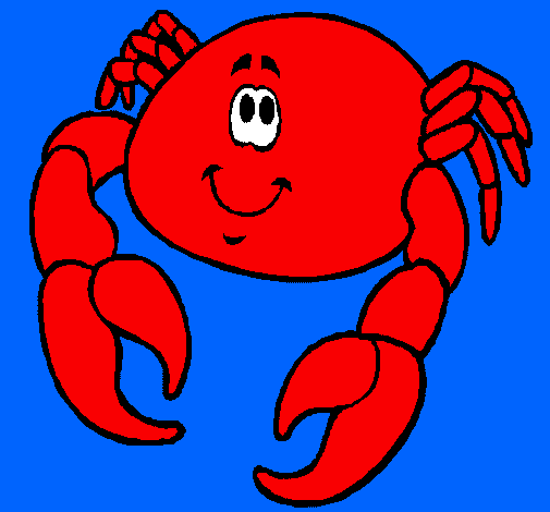 Happy crab