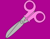 Coloring page Scissors painted bybeth