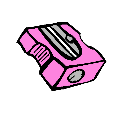 Coloring page Pencil sharpener painted byNICOLE