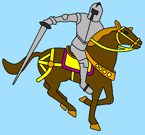 Knight on horseback IV