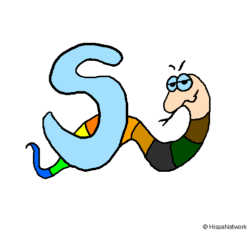 Coloring page Snake painted bymackenzie654