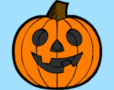 Coloring page Pumpkin IV painted bycelia mcswiney
