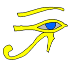 Coloring page Eye of Horus painted byPeter