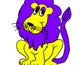 Coloring page Lion painted bygalaxy83