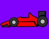 Coloring page Formula 1 painted byBruce 