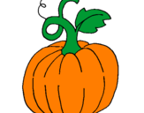 Coloring page Pumpkin painted bynicolas ospina