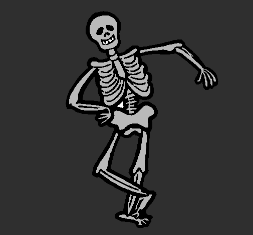 Happy skeleton
