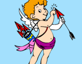 Coloring page Cupid painted byHELENA