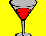 Coloring page Cocktail painted bysnoopyfan