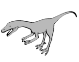 Coloring page Velociraptor II painted byADRIAN