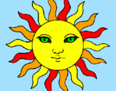 Coloring page Sun painted bygabriel