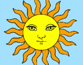 Coloring page Sun painted bymathusha