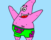 Coloring page Patrick Star painted byJUAQUNI