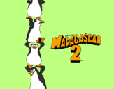 Coloring page Madagascar 2 Penguins painted bymaximo