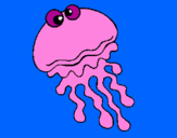 Coloring page Jellyfish 2 painted byvfgrr4g4trhghhthrgyty459