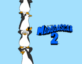 Coloring page Madagascar 2 Penguins painted byblu