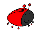 Coloring page Ladybird 4 painted bylucas