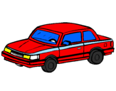 Coloring page Classic car painted byCarmen Air